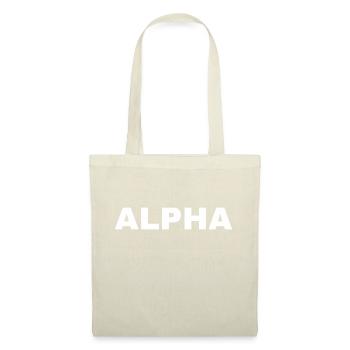 Alpha - Tote Bag - nature - Front