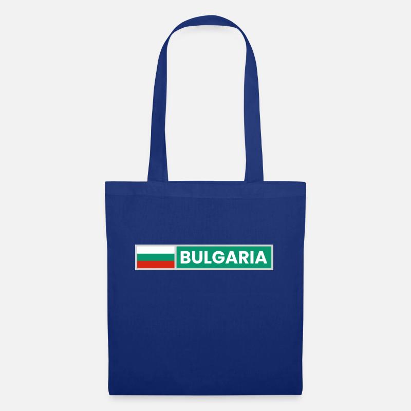 Bulgarien Flagge - Stoffbeutel - Royalblau