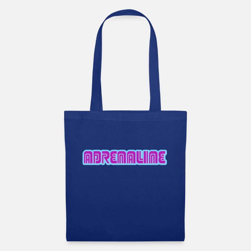 Adrenaline - Stoffbeutel - Royalblau