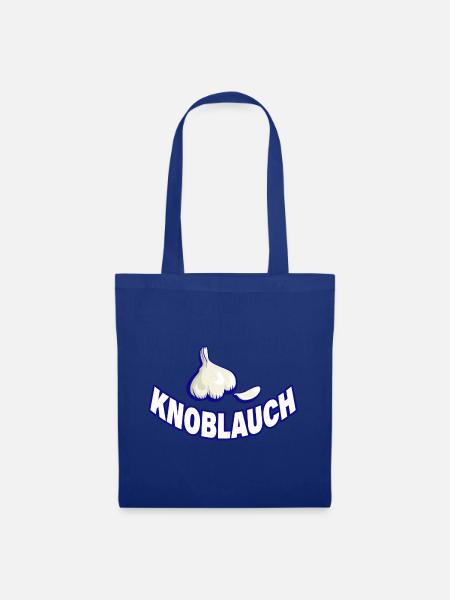 KNOBLAUCH - Stoffbeutel - Royalblau