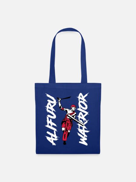 Alifuru Warrior Man - Tote Bag - royal blue