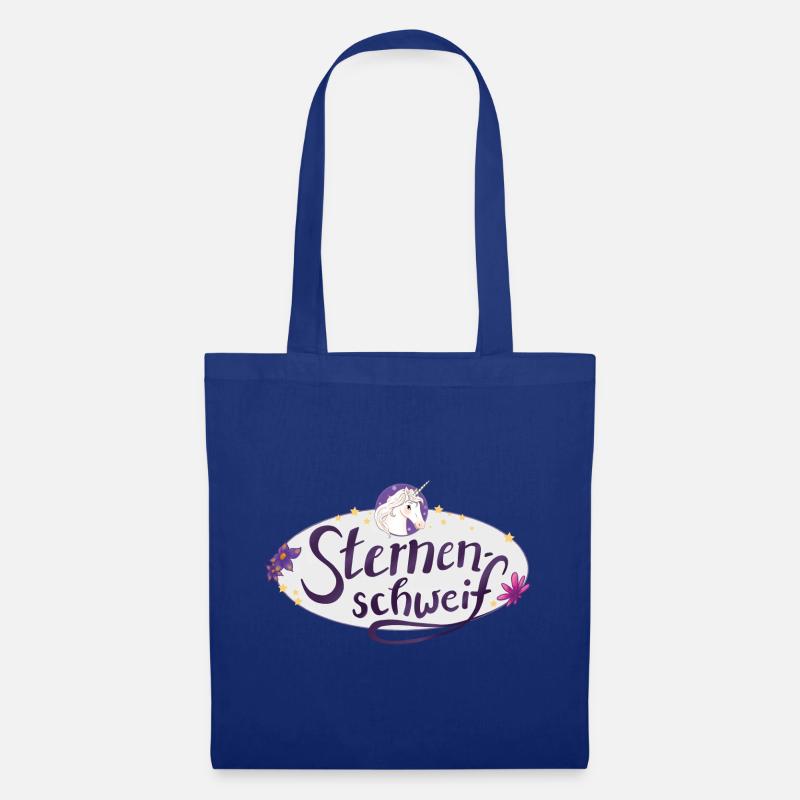 Sternenschweif Klassisches Logo Mit Einhorn - Stoffbeutel - Royalblau