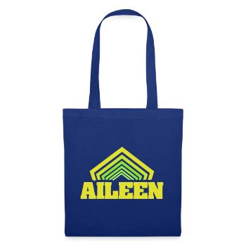 Frauenname Aileen - Stoffbeutel - Royalblau - Vorne