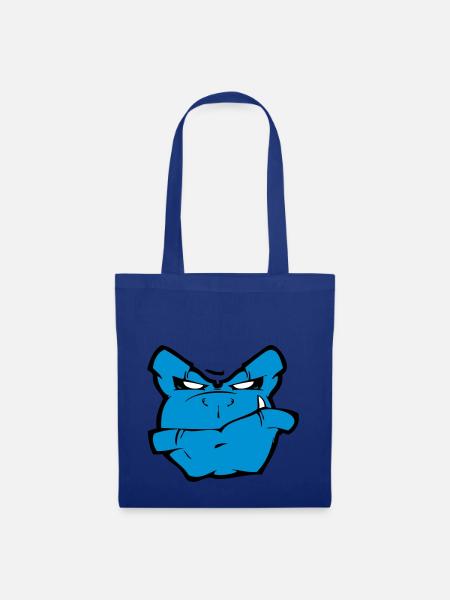 Gorilla Monster - Stoffbeutel - Royalblau