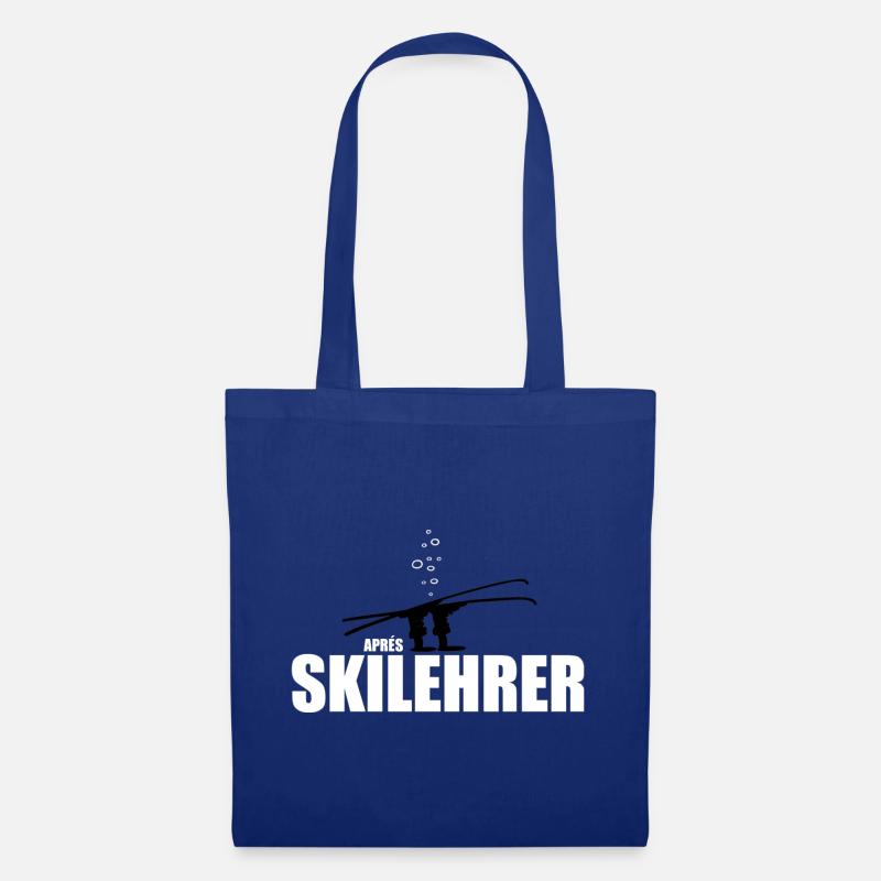 Bavarian Monkey Apres Skilehrer - Stoffbeutel - Royalblau