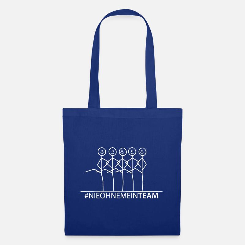 NieOhneMeinTeam - Stoffbeutel - Royalblau