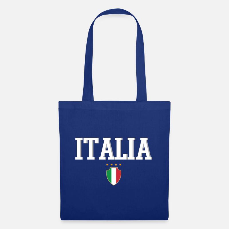 Italien - Stoffbeutel - Royalblau