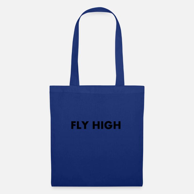 FLY HIGH - Stoffbeutel - Royalblau