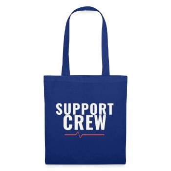 Support Crew Marathon Run Team Motivation Sports - Tote Bag - royal blue - Front