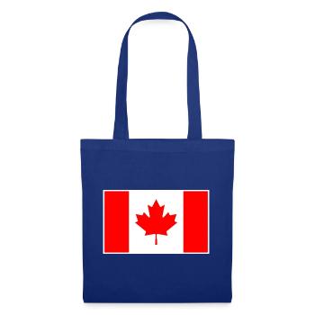 Canada Flag Classic Frame - Stoffbeutel - Royalblau - Vorne