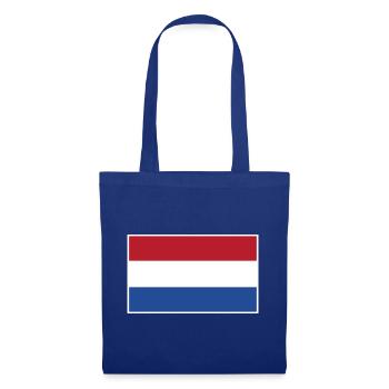 Netherlands Flag - Stoffbeutel - Royalblau - Vorne