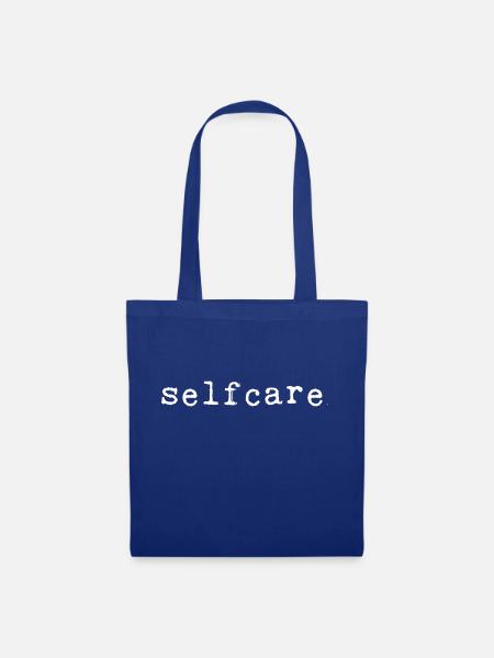 selfcare. - Stoffbeutel - Royalblau