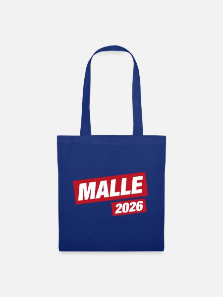 Malle 2026 - Stoffbeutel - Royalblau