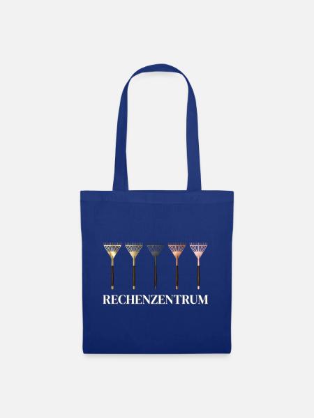 Rechenzentrum Gärtner Garten Gartenarbeit - Stoffbeutel - Royalblau