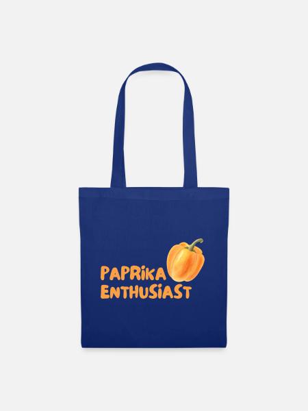 Paprika Enthusiast - Stoffbeutel - Royalblau