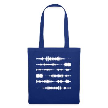 Music bitrates - Tote Bag - royal blue - Front