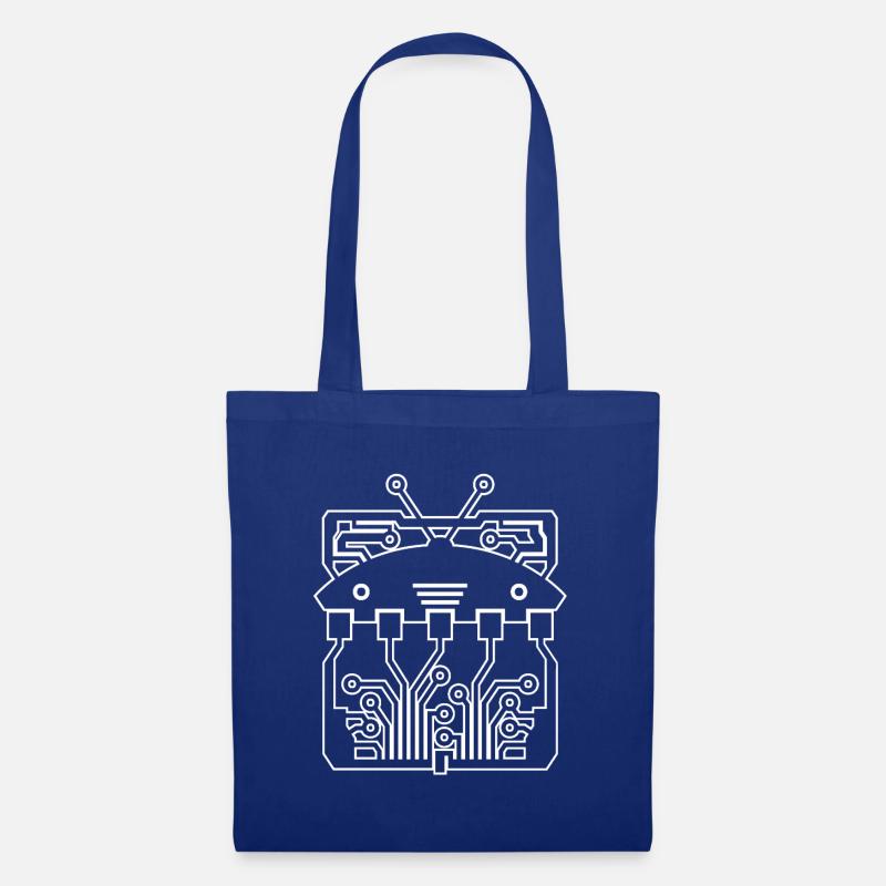 RCB-23 - Gliederung - Stoffbeutel - Royalblau