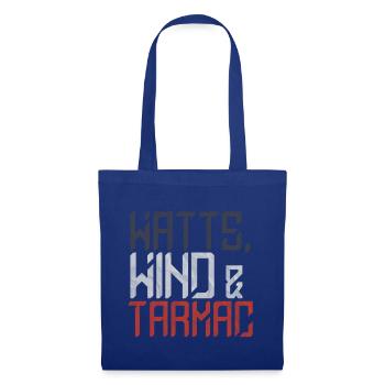 Watts Wind Tarmac - Tote Bag - royal blue - Front