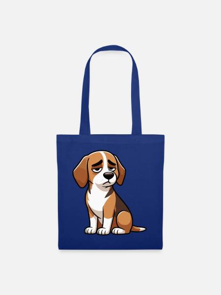 Beagle Beaglebesitzer Beaglehalter beaglehund - Stoffbeutel - Royalblau