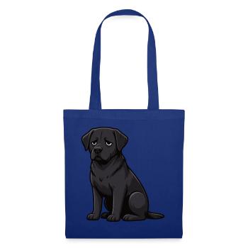 Labrador Labradorbesitzer Labradorliebhaber Labbi - Stoffbeutel - Royalblau - Vorne