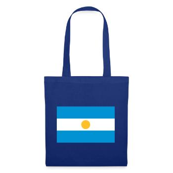 Drapeau national de l Argentine - Sac en tissu - bleu royal - Devant