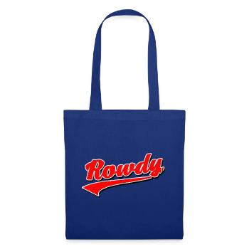 rowdy rüpel bandit gang dieb chaot bengel sohn - Sac en tissu - bleu royal - Devant