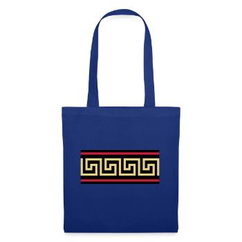 Greek Key - Tote Bag - royal blue - Front