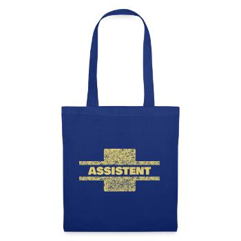 Berufung Assistent - Stoffbeutel - Royalblau - Vorne