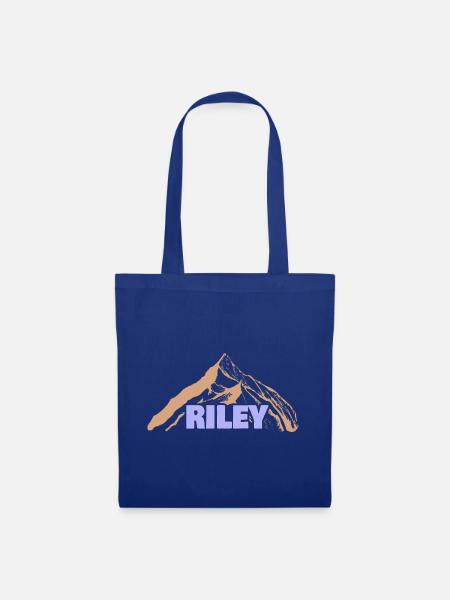 Spass Riley - Stoffbeutel - Royalblau