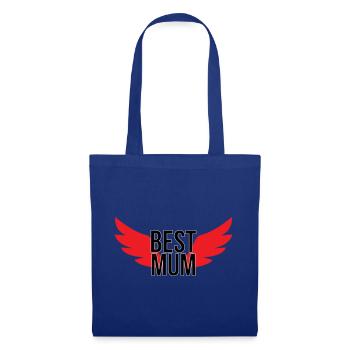 Beste Mama - Muttertag - Stoffbeutel - Royalblau - Vorne
