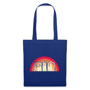 Rio logo Vintage Sunset - Tote Bag - royal blue - Front