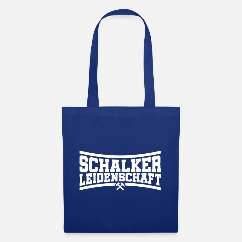 Schalker Leidenschaft Gelsenkirchen | Farbe ändern - Stoffbeutel - Royalblau
