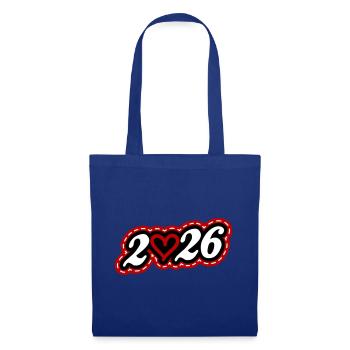 2026 Heart - Tote Bag - royal blue - Front