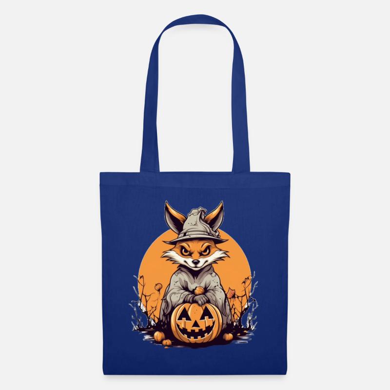 Grim Fox in the Witch's Forest - Tote Bag - royal blue