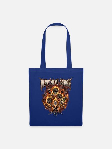 Heavy Metal Garden - Stoffbeutel - Royalblau