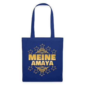 Amaya - Stoffbeutel - Royalblau - Vorne