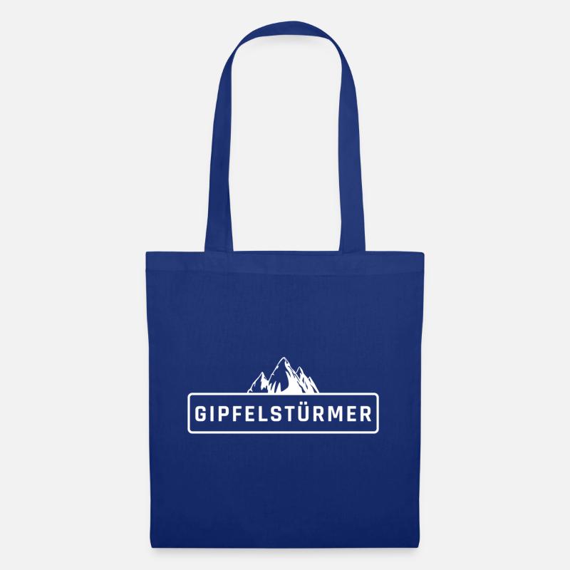Gipfel - Stoffbeutel - Royalblau