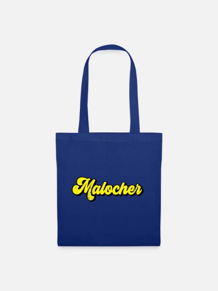Malocher - Stoffbeutel - Royalblau
