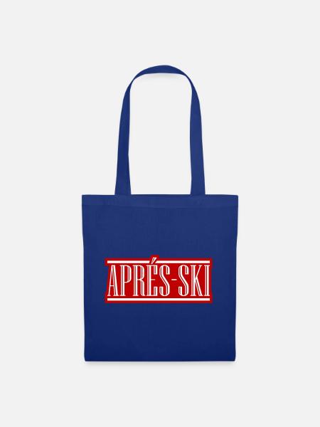 Apres Ski - Stoffbeutel - Royalblau