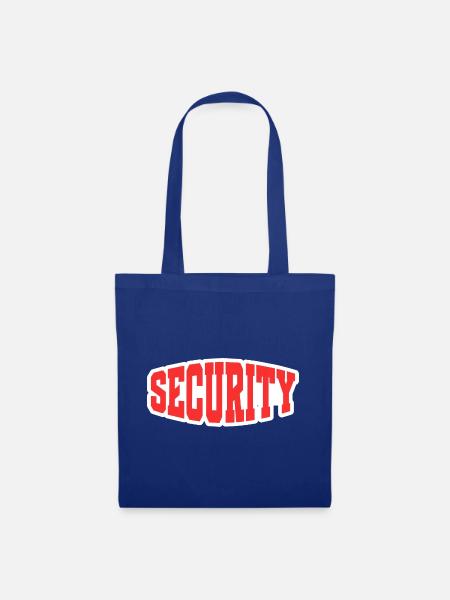 Security - Stoffbeutel - Royalblau