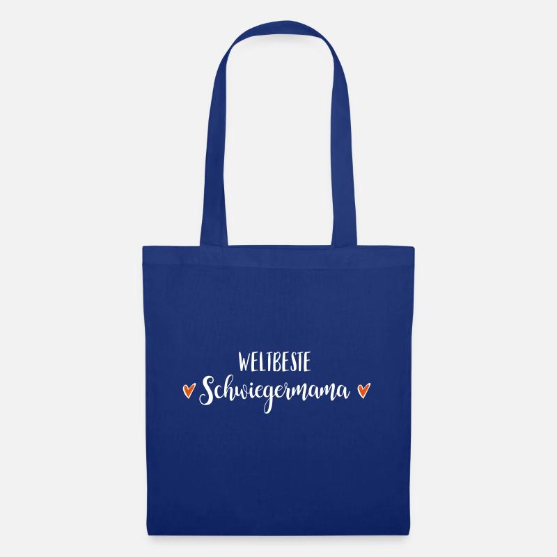Beste Schwiegermutter Hochzeit muttertag Geschenk - Stoffbeutel - Royalblau