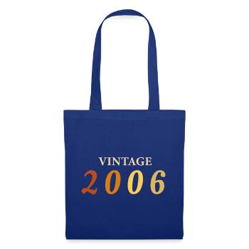 Tee 20 Ans Légende Né(e) 2006 - Sac en tissu - bleu royal - Devant