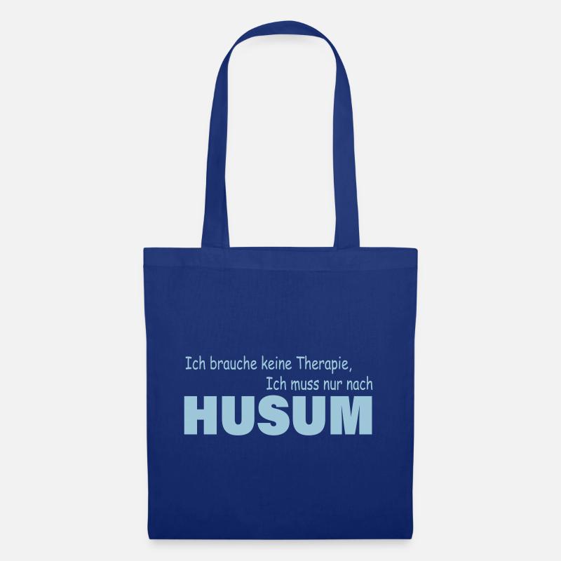 Therapie HUSUM - Stoffbeutel - Royalblau