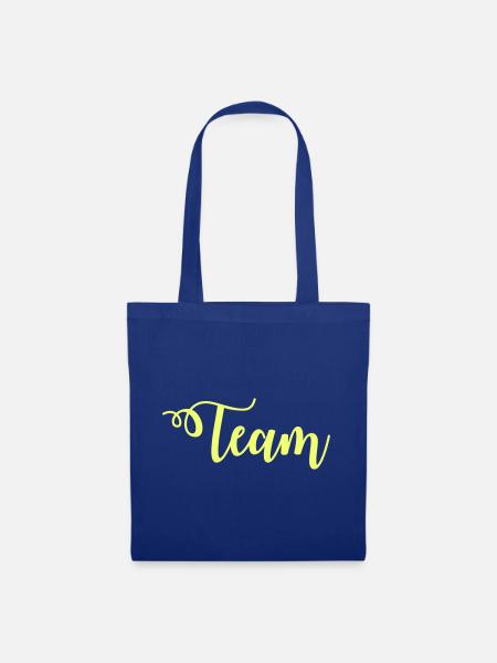 Team - Stoffbeutel - Royalblau