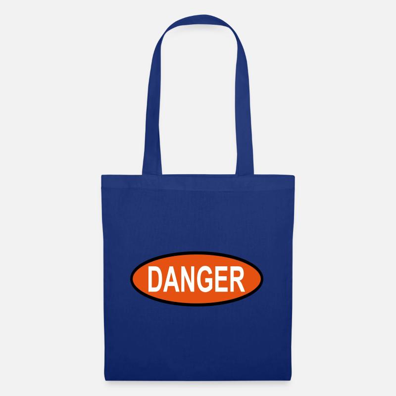 Danger - Tote Bag - royal blue