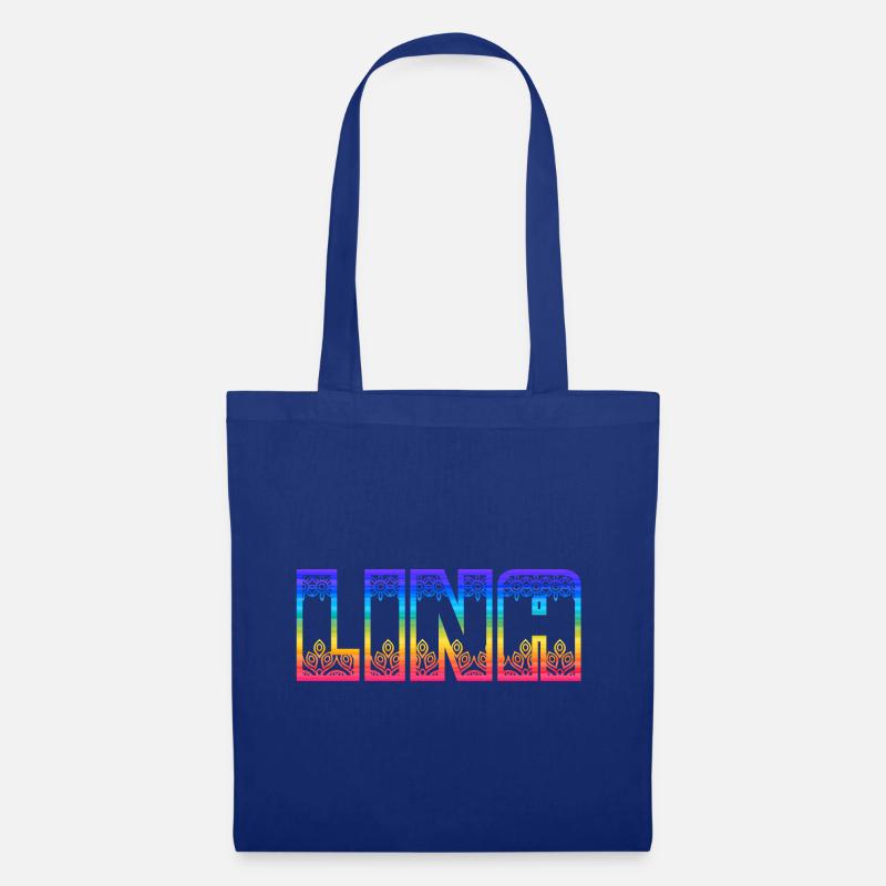 Lina Regenbogen - Stoffbeutel - Royalblau
