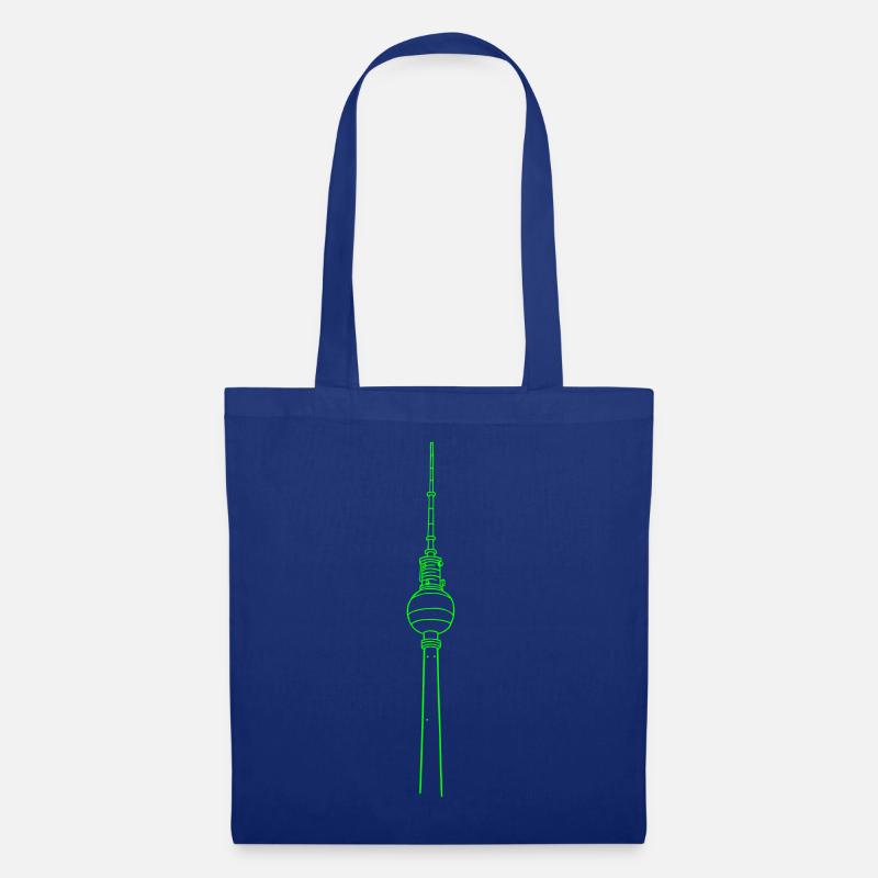 Fernsehturm Berlin - Stoffbeutel - Royalblau