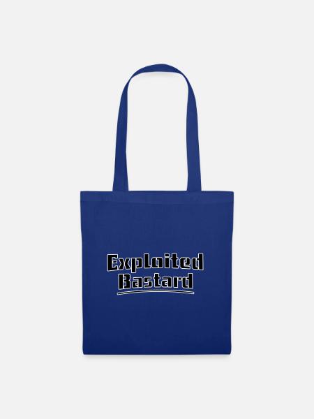 Exploited bastard - Stoffbeutel - Royalblau