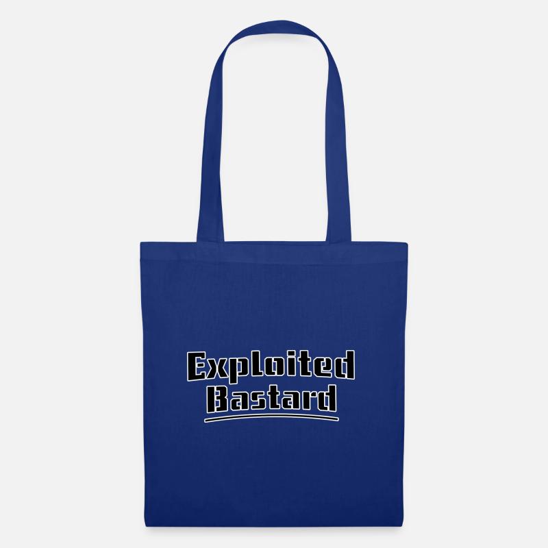 Exploited bastard - Stoffbeutel - Royalblau