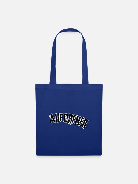 Aufdreher - Stoffbeutel - Royalblau